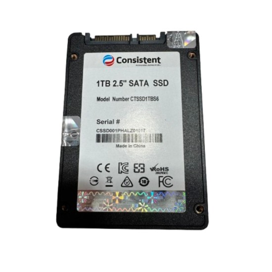 Konsistente SSD 2,5" SATA 1TB Festplatte, Brandneu