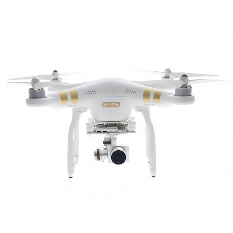 DJI Phantom 3 Professional Smart Drohne mit 4K Kamera, Weiß, A+