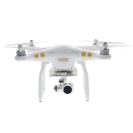 DJI Phantom 3 Professional Smart Drohne mit 4K Kamera, Weiß, A+