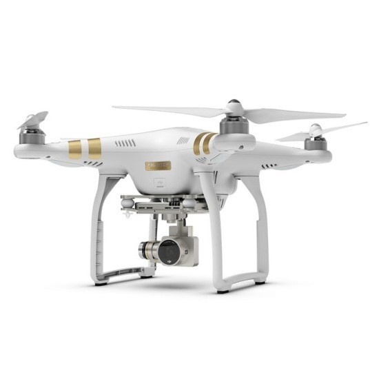 DJI Phantom 3 Professional Smart Drohne mit 4K Kamera, Weiß, A+