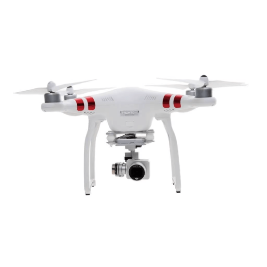 DJI Phantom 3 Standard Smart Drohne mit 4K Kamera, Weiß, A+