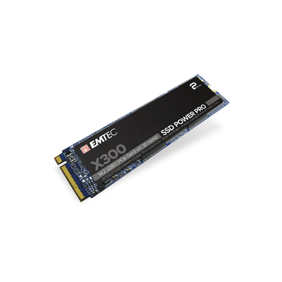 EMTEC X300 M.2 SSD Power Pro 256 GB M.2 2280 NVMe SSD PCIe Gen 3.0 x4 Power Pro 3D NAND