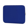 Blaue Neoprentasche für 15" und 15,6" Laptops