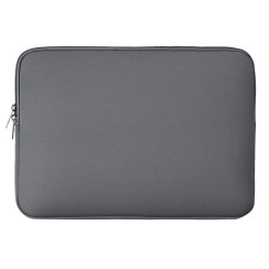 Graue Neoprentasche für 15" und 15,6" Laptops