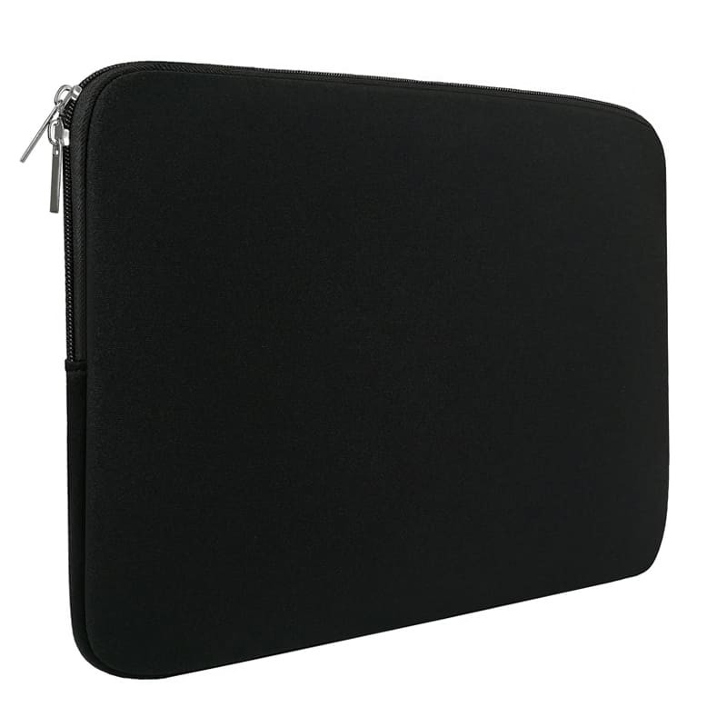 Schwarzes Neopren Sleeve 12" 13,3" Laptop Schutz