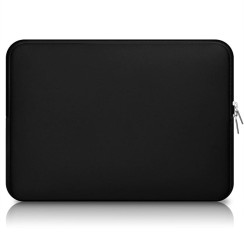 Schwarzes Neopren Sleeve 12" 13,3" Laptop Schutz