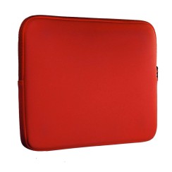 Rote Neoprentasche für 12", 12,5", 13" und 13,3" Laptops
