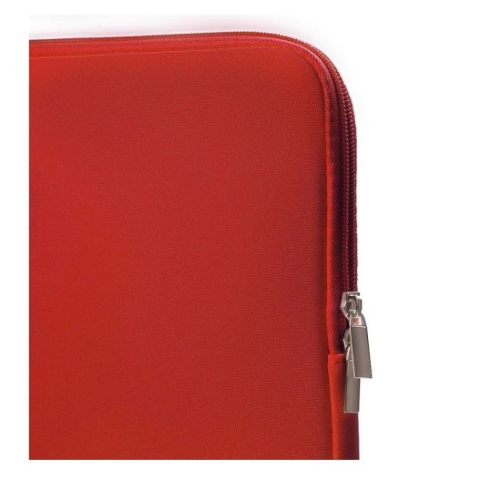 Rote Neoprentasche für 15" und 15,6" Laptops
