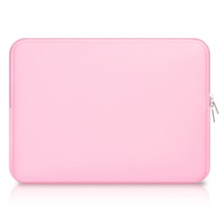 Rosa Neoprentasche für 14" Laptops