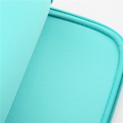 Türkisfarbene Neopren-Hülle für 12", 12,5", 13" und 13,3" Laptops