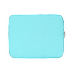 Türkisfarbene Neoprentasche für 15" und 15,6" Laptops