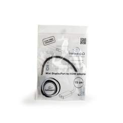 Gembird Mini Displayport auf HDMI M/H Adapter Schwarz