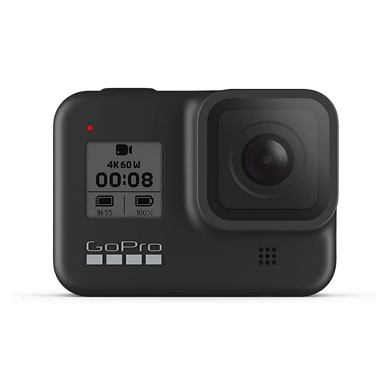 Go Pro Hero 8, Schwarz, Neue Batterie, A+