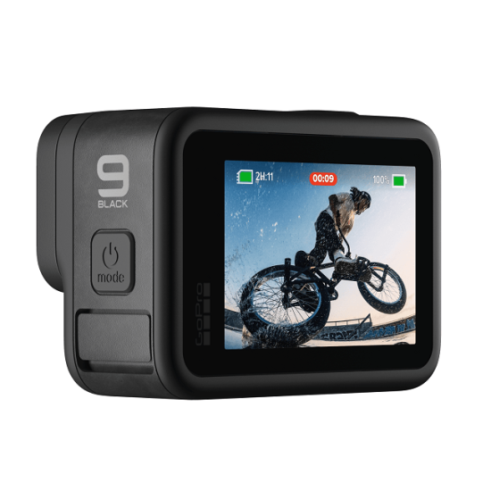 GoPro Hero 9, Schwarz, A+
