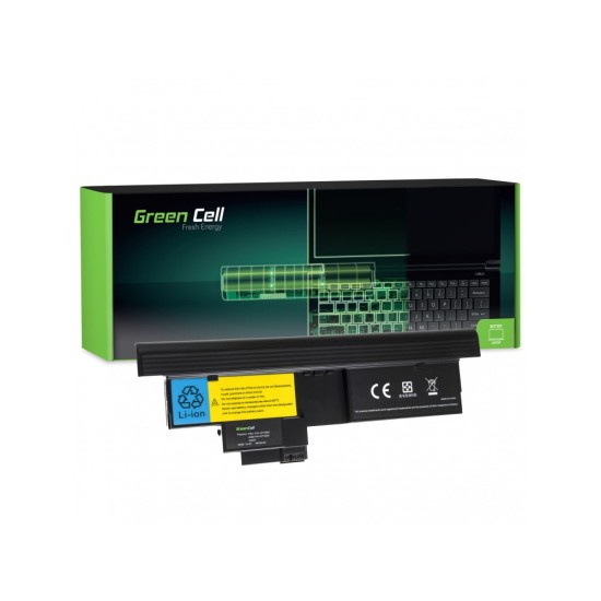 Grüner Akku Lenovo ThinkPad Tablet X200 X201 / 14,4V 4400mAh