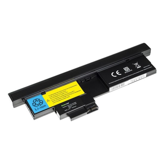 Grüner Akku Lenovo ThinkPad Tablet X200 X201 / 14,4V 4400mAh