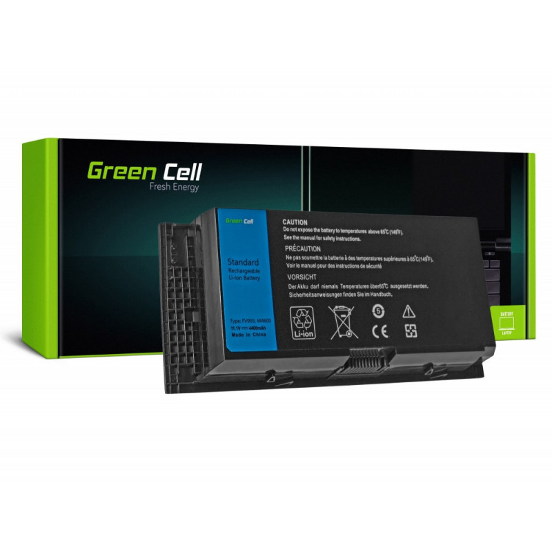 Grüner Akku für Dell Precision M4600 M4700 M4800 M6600 M6700 M6600 M6700 / 11.1V 4400mAh