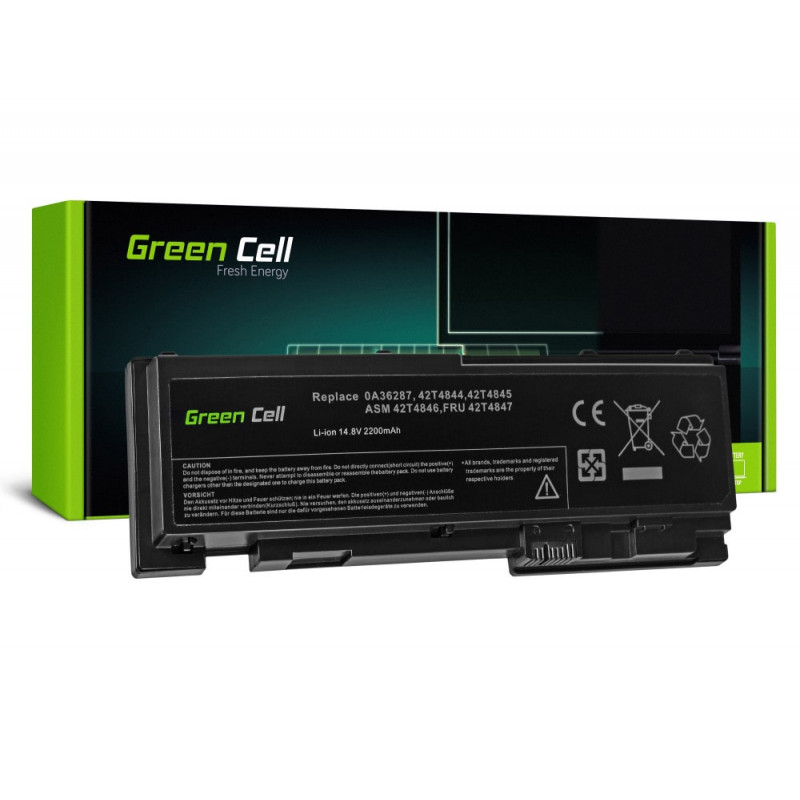 Green Cell Akku für Lenovo ThinkPad T420s T420si / 14.4V 2200mAh