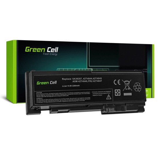 Green Cell Akku für Lenovo ThinkPad T420s T420si / 14.4V 2200mAh