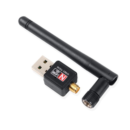 USB-WIFI-Netzwerkadapter W90e 2,4ghz kabellose USB-2.0-Netzwerkkarte mit abnehmbarer Antenne