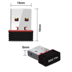 Kabelloser Wifi-USB-Adapter 2,4G, WLAN, USB 2.0, Wifi-Empfänger für Tablet/PC/TV, A+