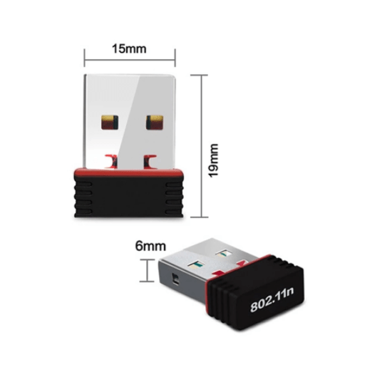 Kabelloser Wifi-USB-Adapter 2,4G, WLAN, USB 2.0, Wifi-Empfänger für Tablet/PC/TV, A+