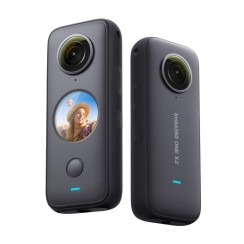 Insta360 One X2 Pocket Sportkamera, ActionCam 5.7K Touchscreen 360° wasserdicht, A+