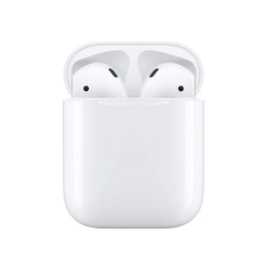 Apple AirPods 2 mit kabelloser Ladetasche, Weiß, A+