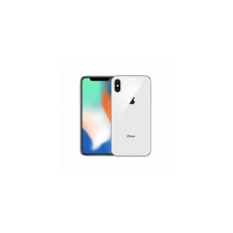 Apple IPhone X 256GB, Silber, A+
