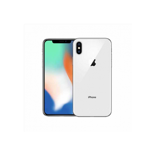 Apple IPhone X 256GB, Silber, A+