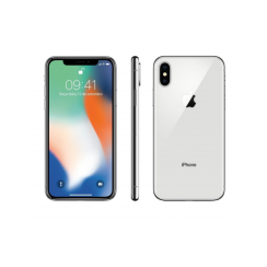 Apple IPhone X 256GB, Silber, A+