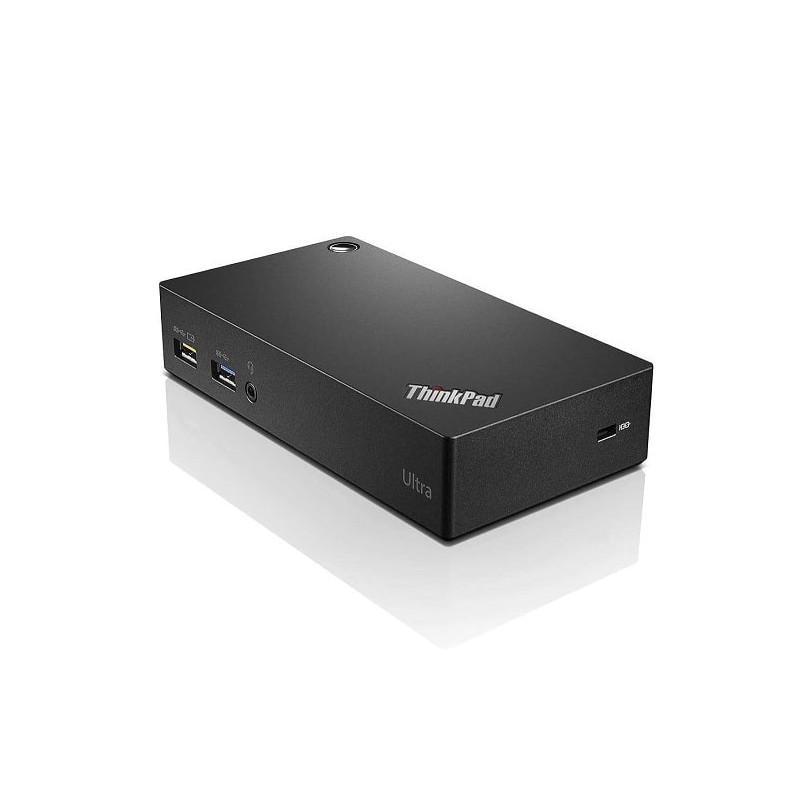 Lenovo ThinkPad USB 3.0 Ultra Dock (40A8), A+ + Ladegerät im Lieferumfang enthalten