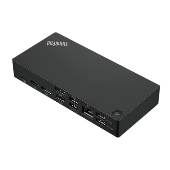 Lenovo Thinkpad USB-C Gen. 2 Dock (40AS), A+ + Ladegerät im Lieferumfang enthalten