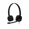 LOGITECH H151 Headset mit Mikrofon Schwarz