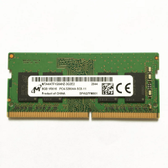 Micron RAM 8GB DDR4 SODIMM 1Rx16 PC4-3200AA-SCO-11 3200 mhz, 1.2 v, 260 Pins, Km0