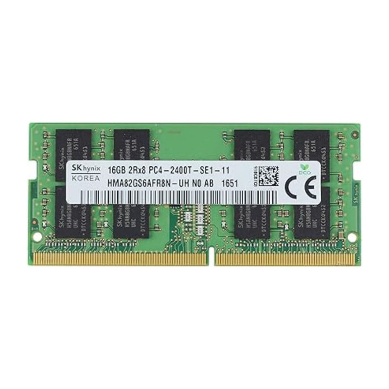 SK Hynix 16GB DDR4 PC4 SODIMM 1.2V 2666MHz RAM (HMA82GS6AFR8N-UH), A+