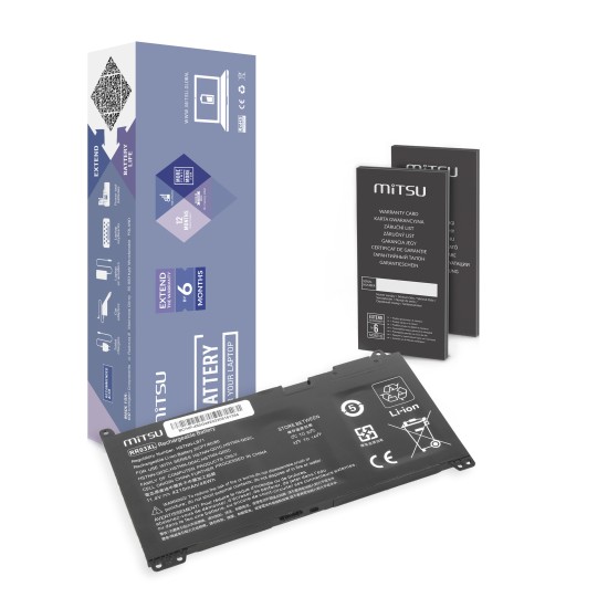 Mitsu Akku für HP 450 G4, 470 G4 / 11,4V 3500 mAh