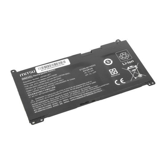 Mitsu Akku für HP 450 G4, 470 G4 / 11,4V 3500 mAh