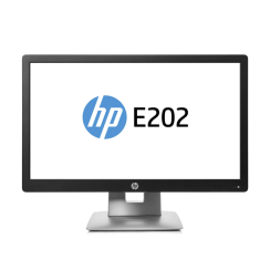 Monitor HP EliteDisplay E202 20" HD+ - Klasse A, Schwarz