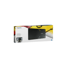 TooQ VESA Mini PC-Halterung Schwarz - Neu 75x75/100x100mm