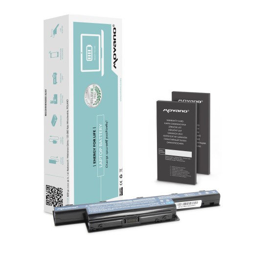 Movano Akku für Acer Aspire 4551, 4741, 5741 / 10,8V (11,1V) 4400 mAh