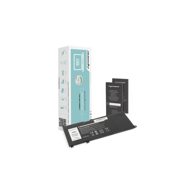 Movano Akku für Dell Inspiron 15 5587, 7588, 15,2 V 3600 mAh (55 Wh)