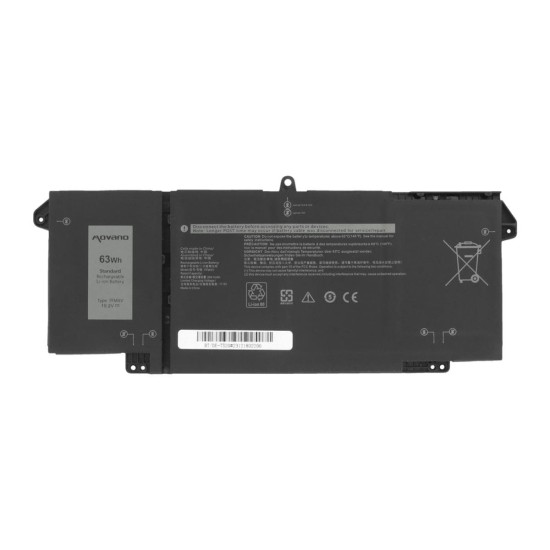 Movano Akku für Dell Latitude 5320, 7320, 7520 (4144 mAh) 15,2V
