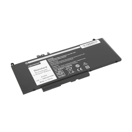Movano Akku für Dell Latitude E5450, E5550 7,4 V (7,6 V) 5800 mAh (43 Wh)