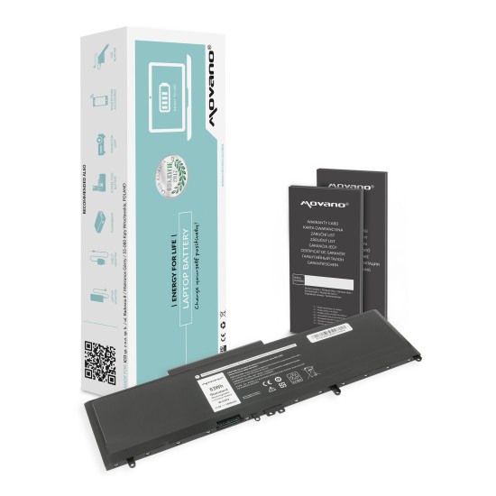 Movano Akku für Dell Latitude E5570 (5500mAh) - 11.4v / 11.4V 5500 mAh