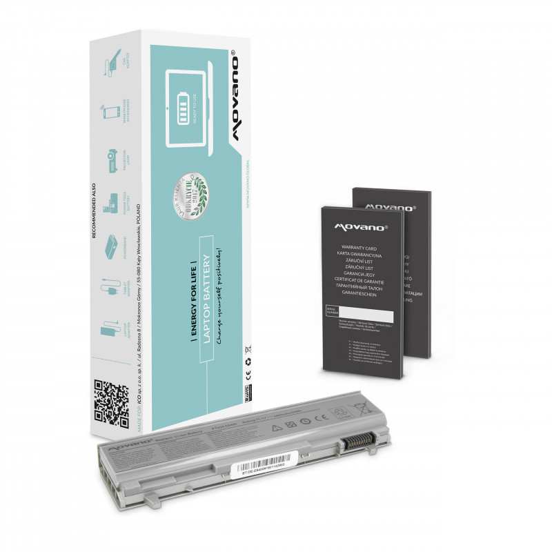 Movano Akku für Dell Latitude E6400 (4400mAh) / 11,1V (10,8V) 4400 mAh