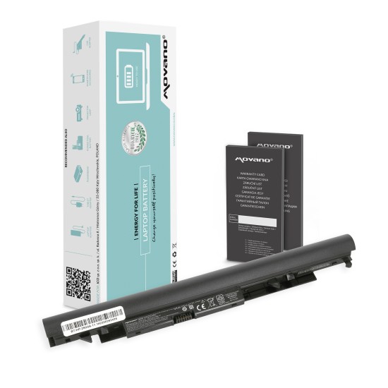 Movano Akku für HP 250 G6 / 11,1V (10,8V) 2200 mAh
