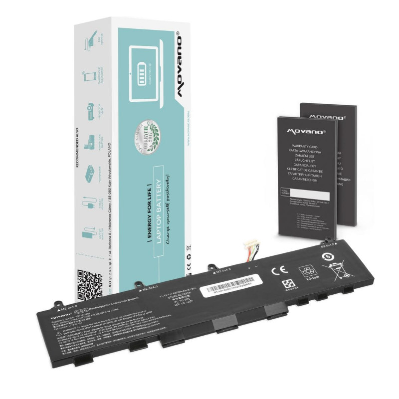 Movano Akku HP EliteBook 830 840 845 ProBook ZBook | 15.4V 4500mAh