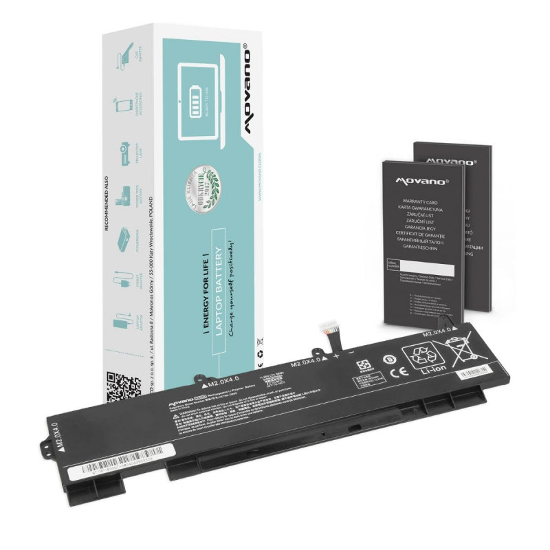 Movano BT Akku/HP-830G7-2 für HP EliteBook 850 / 855 G7 G8 - ZBook Firefly 15