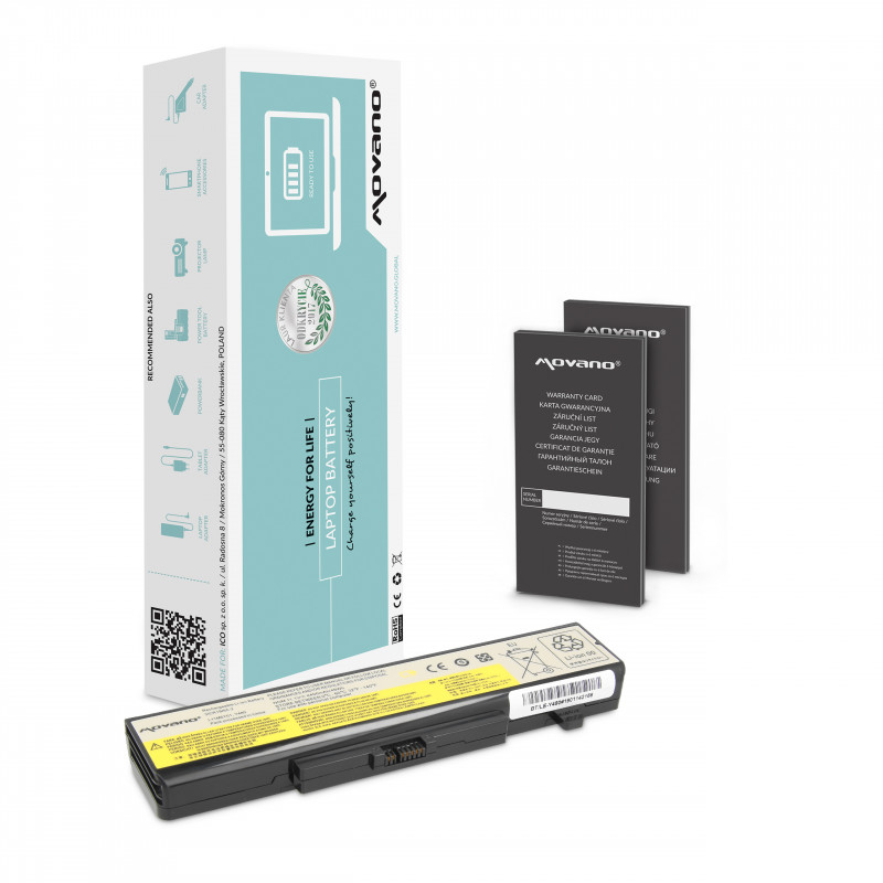 Movano Akku für Lenovo IdeaPad Y480 / 11,1V (10,8V) 4400 mAh
